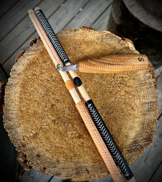 Strigel dubbel för skedkniv Mini